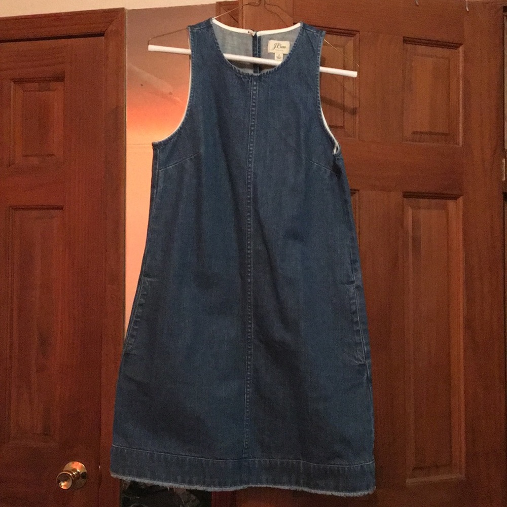 J. Crew Denim Tank Dress